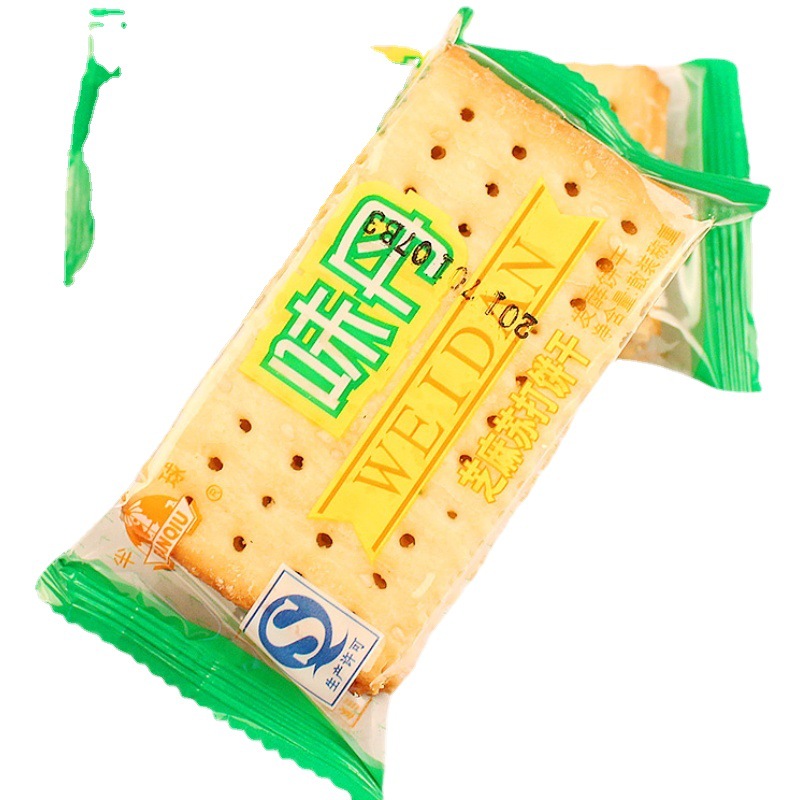 牌味丹芝麻白苏打饼干10斤整箱黑米饼干发酵苏打饼干-阿里巴巴