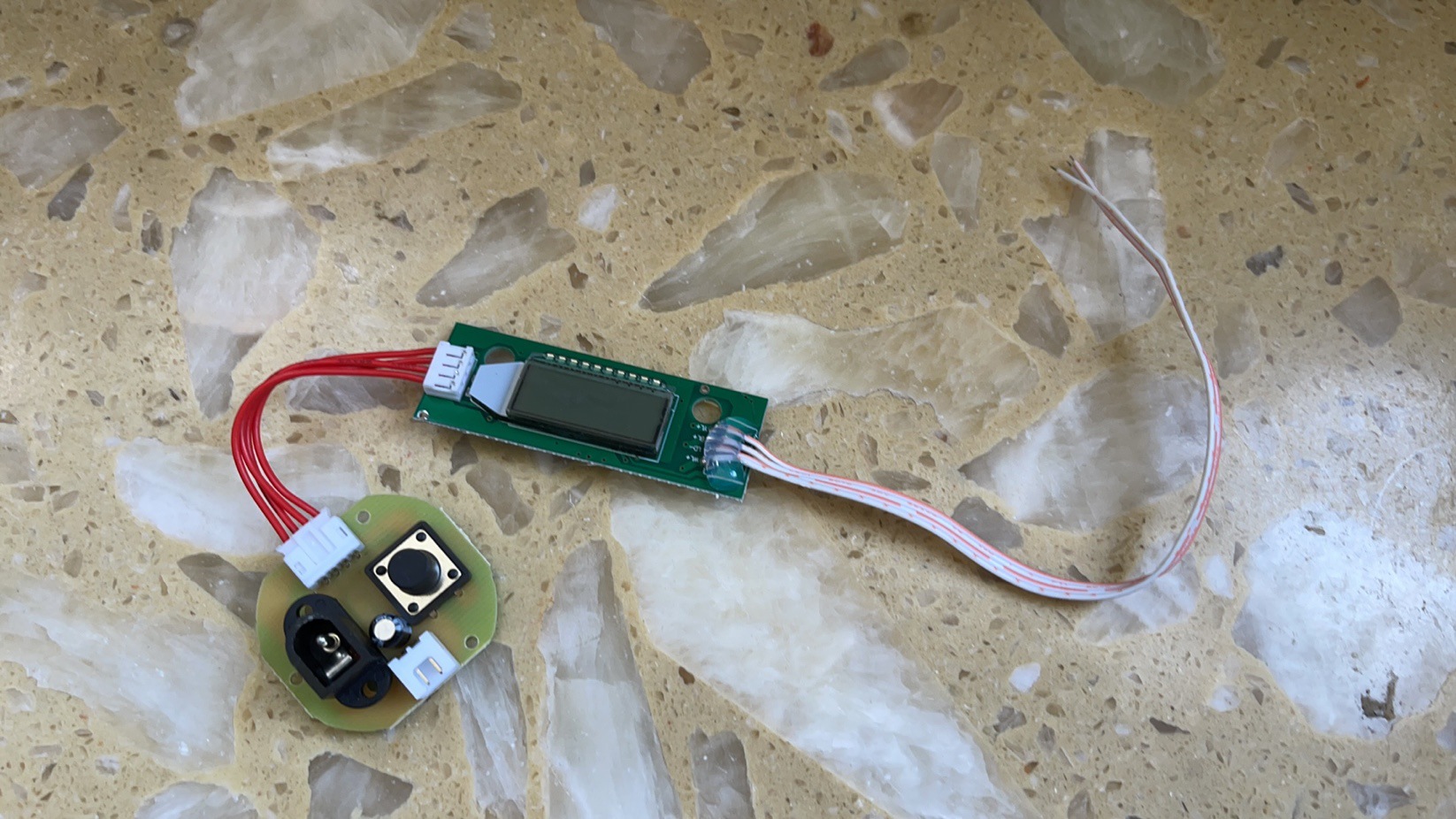 包邮f10钓鱼灯夜钓灯led液晶显示屏电路板 主板 线路板 蓝光灯