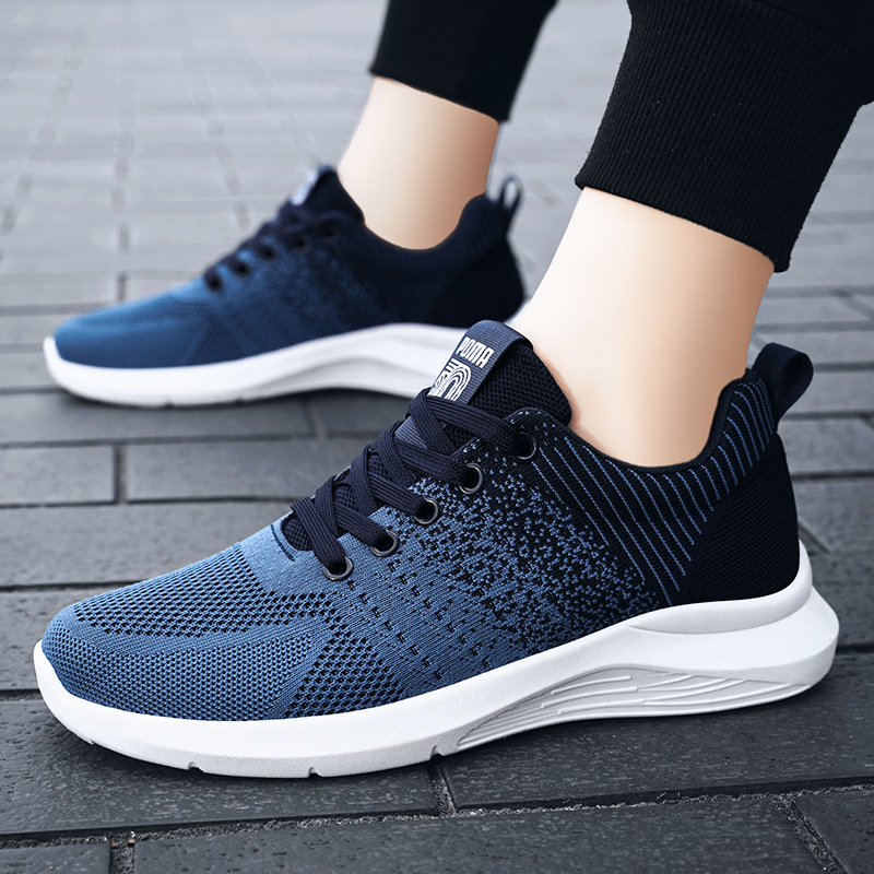 Men's Shoes 2023 New Foreign Trade Men's Shoes Wholesale Casual Breathable Running Shoes Trendy Sneaker Sneakers Men