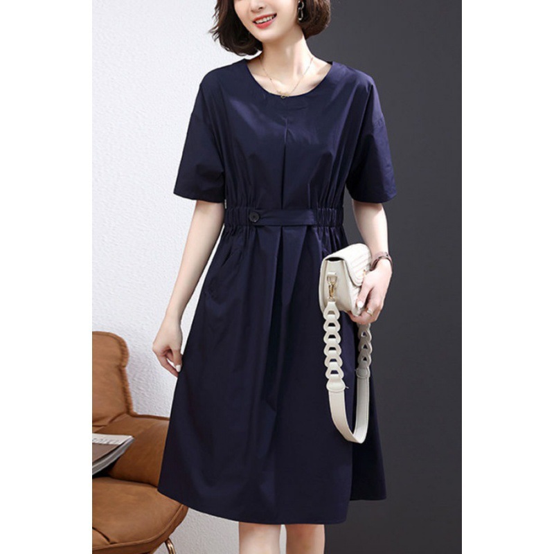 中年妈妈夏装气质连衣裙时尚30-40-50岁夏季2023新款大码裙子洋气