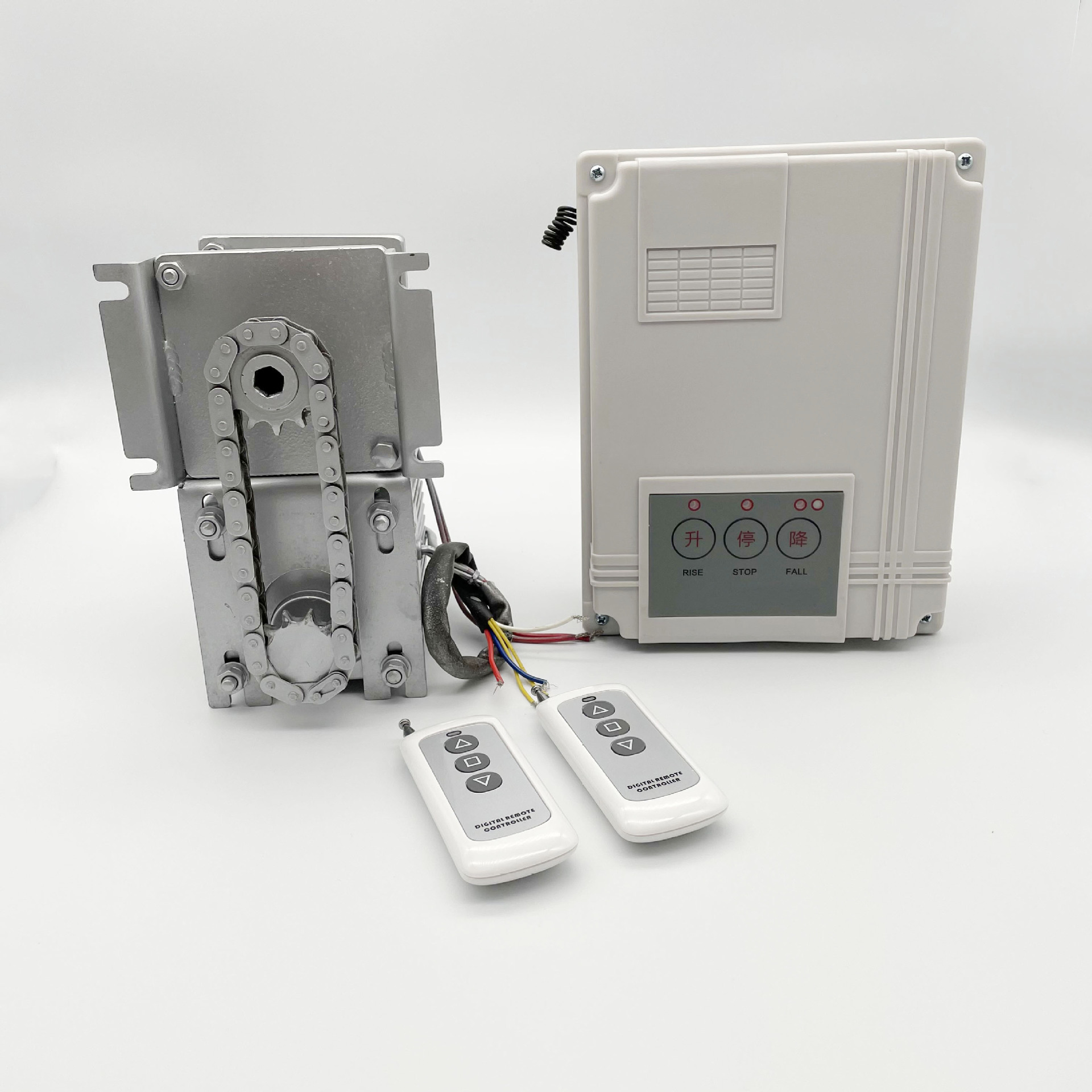 电动升降旗杆配件升旗装置电机控制器遥控器带国歌同步升降系统