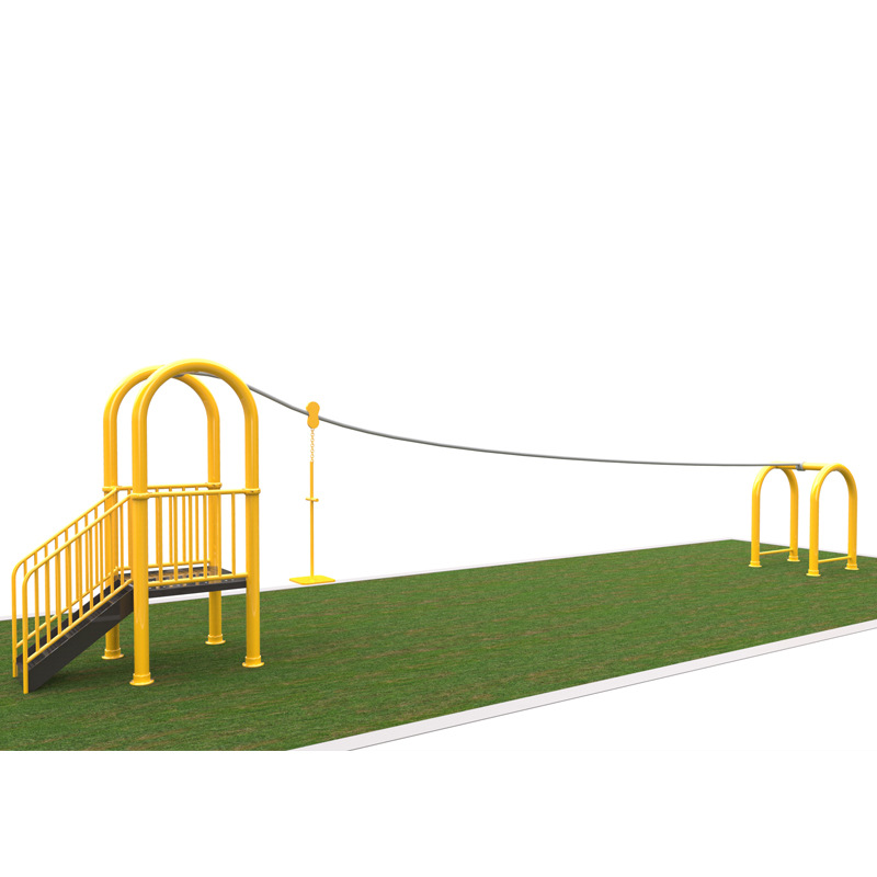 厂家供应幼儿园室外10米长儿童滑索加厚户外大型空中滑翔绳索设备