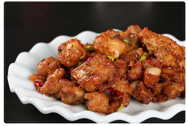 菜帮主孜然排骨半成品速冻冷冻商用小吃油炸猪脆骨排骨软骨猪小排