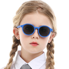 2023儿童太阳镜厂家批发圆形墨镜偏光镜学生太阳眼镜遮阳镜6-119