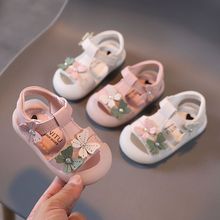 2022新款宝宝凉鞋女0-3岁半软底防滑学步鞋小公主女童鞋子婴儿鞋