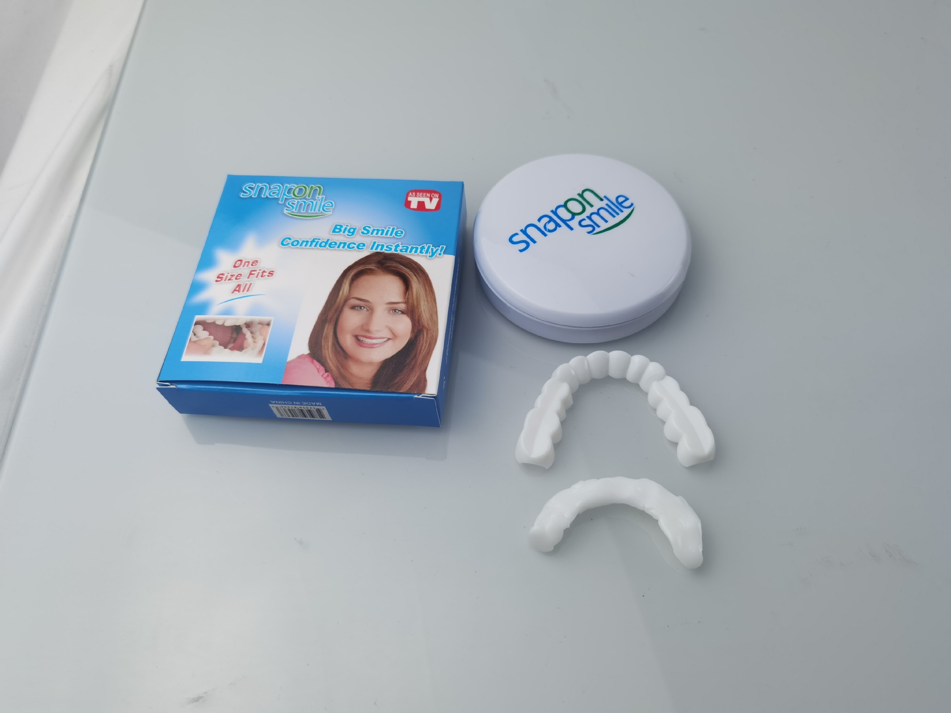 New Product False Teeth Set Tooth Socket Nursing Simulation False Teeth Set Tooth Socket Cross-Border Hot Product Correction Tooth Socket Snop on Smile