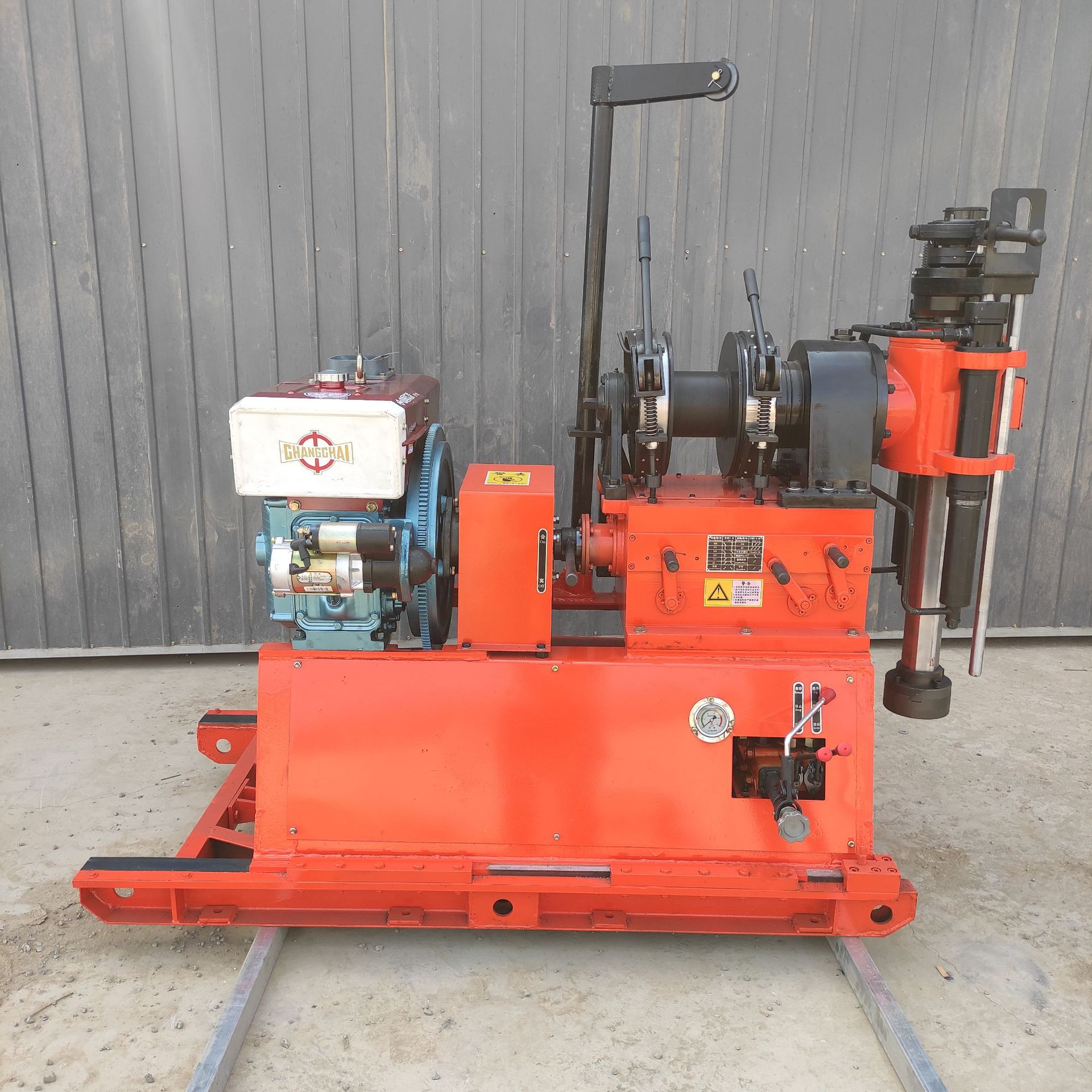 长沙gy-200型水井钻机 200米水井钻机 岩石取芯勘探钻机