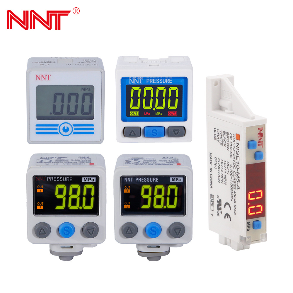 诺能泰直销压力传感表 点胶数显压力开关 nzse/nise可调压力开关