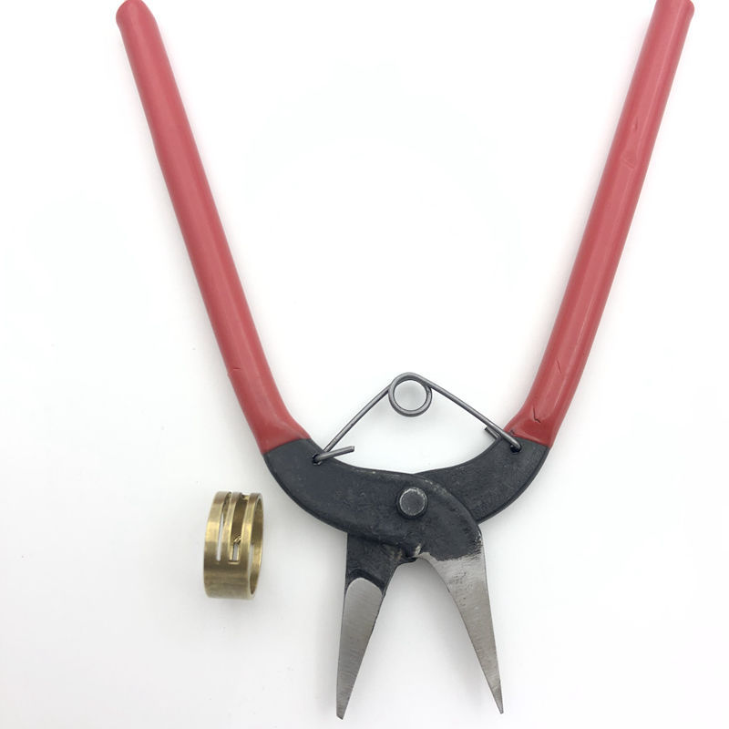 饰品手工平钳无齿尖嘴钳子手工挂圈钳开圈钳小型不锈钢强力弹簧