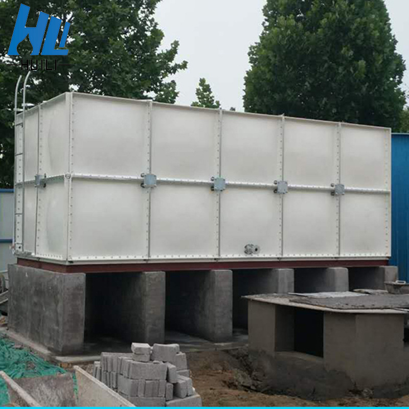 玻璃钢工业水箱 防腐smc蓄水池 方形组装式饮用水保温水箱