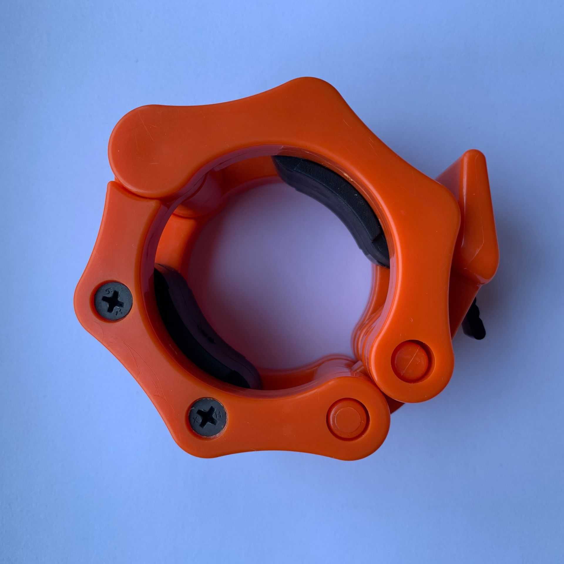 快速哑铃杆塑料锁扣奥杆杠铃卡头塑胶卡扣25283050mm内径8色可选