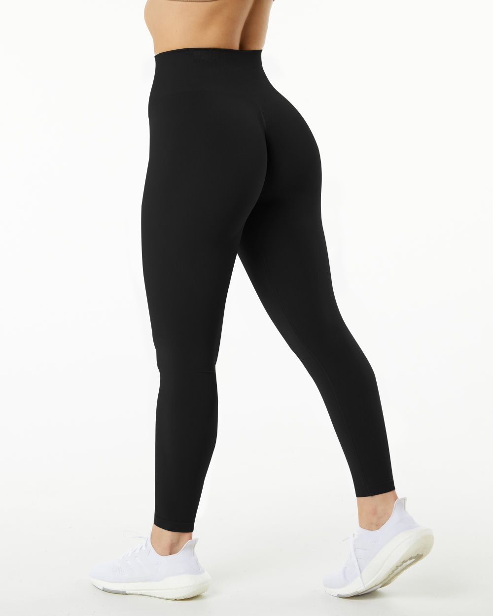 2023 New Lulu Nude Feel Fitness Yoga Pants Female Tight High Elastic High Waist Hip Lift Quick-Drying Summer Thin Trousers