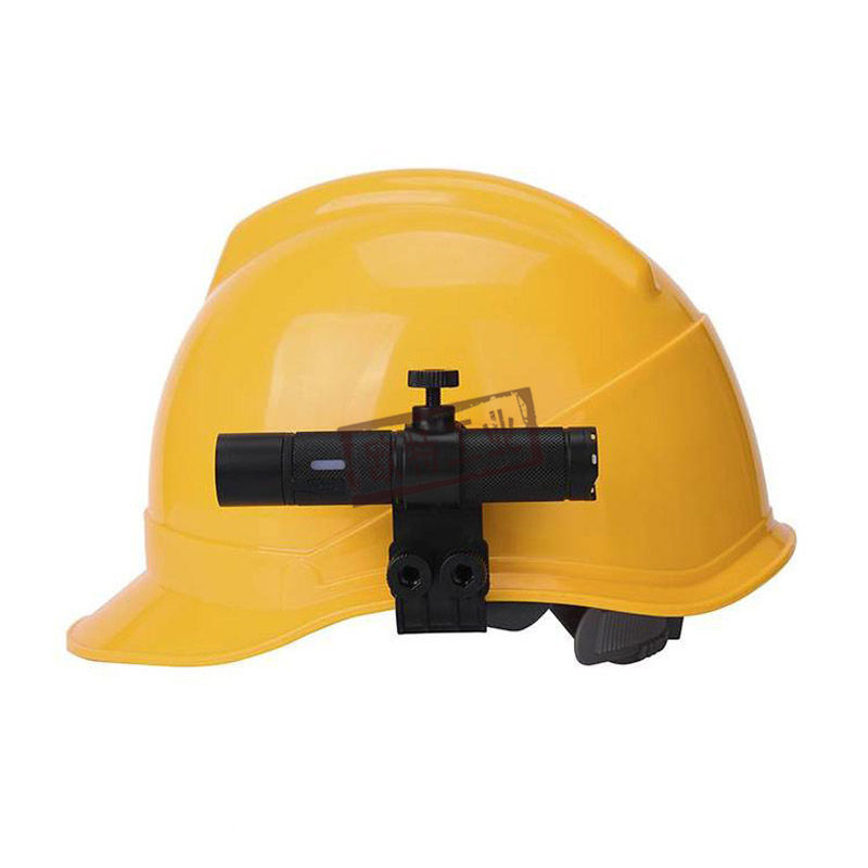 消防头盔佩戴式照明灯100m泛光工作灯防汛应急手电固态消防头灯