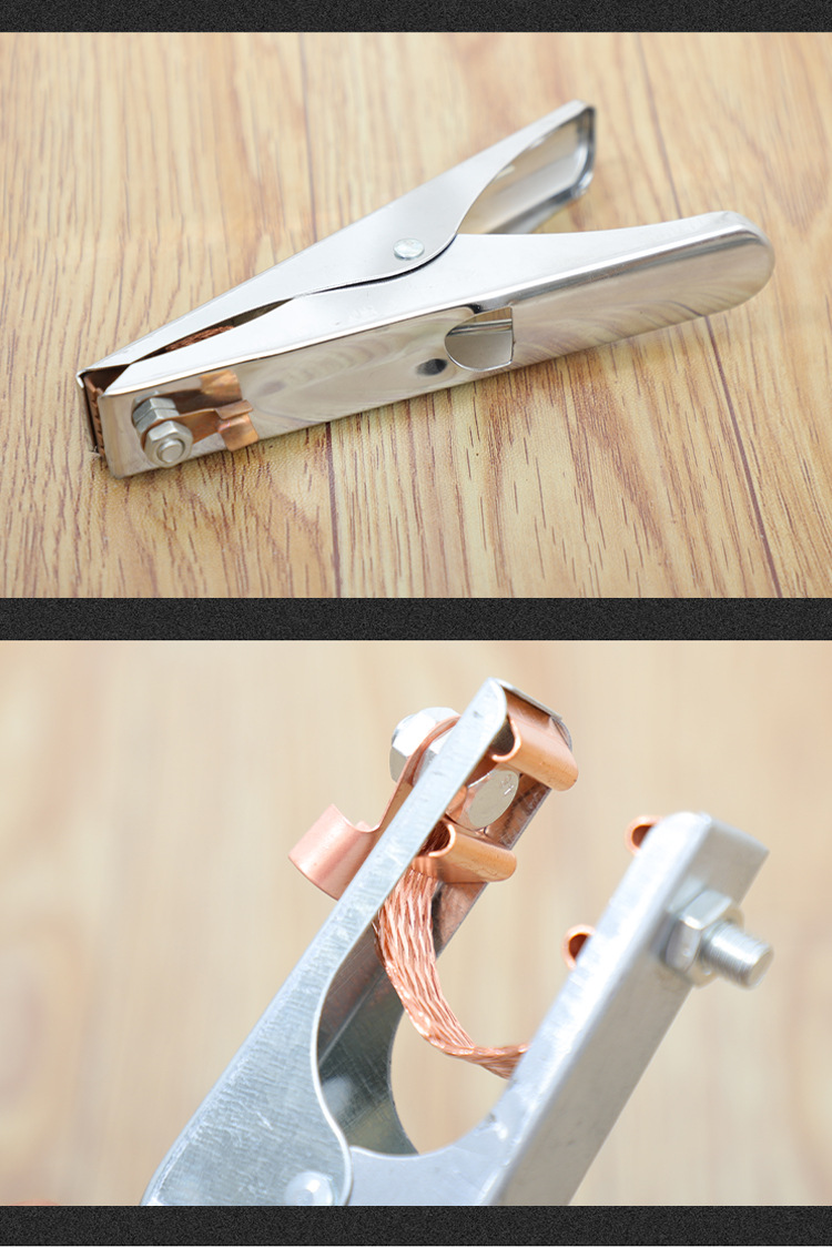 电焊机配件500/800/1000a加重型地线夹接线夹 焊接地线夹子接地钳