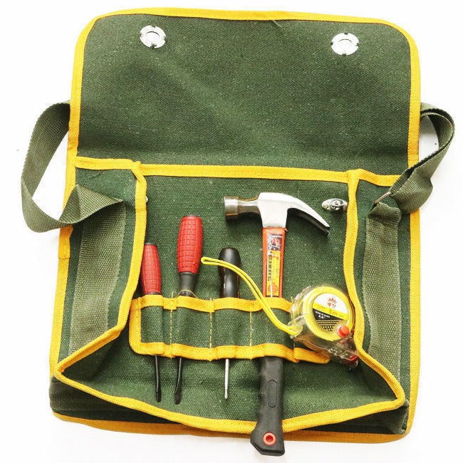 工具包 工具腰包 加厚耐磨帆布工具袋 单肩包 水暖包维修包电工包