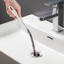 厨房下水道毛发清理器家用洗手池可自由弯曲防堵清洁钩管道疏通器