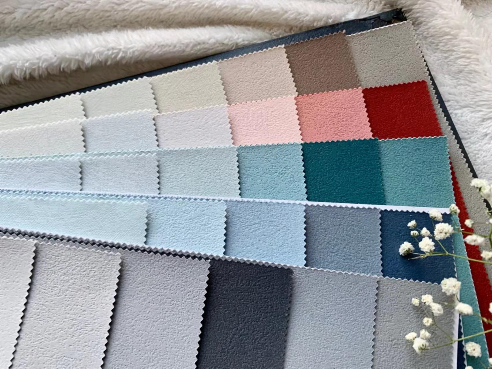 墙达北欧风活性炭墙布仿硅藻泥墙纸简约纯色卧室客厅素色肌理壁布