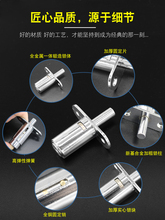 批发推拉移门锁 橱柜趟门锁 铝合金阳台木门纱窗钥匙弹簧插销40mm