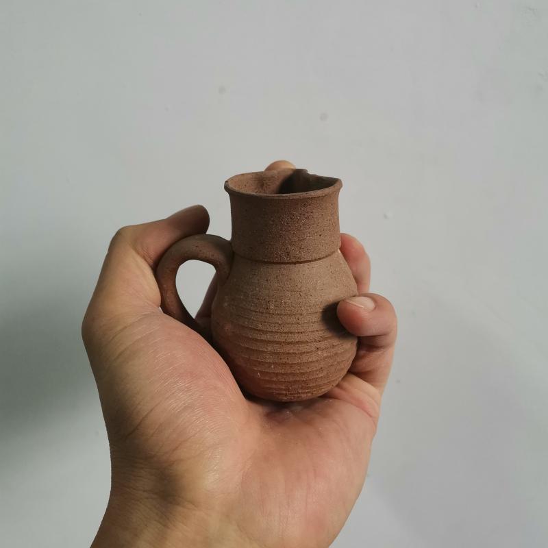 甘肃陕西老人家罐罐茶玻璃小紫砂茶罐手工陶制黑釉陇南西和煮茶器