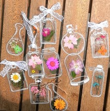 Dried Flower Bookmarks 干花书签创意书签diy材料包幼儿园手工