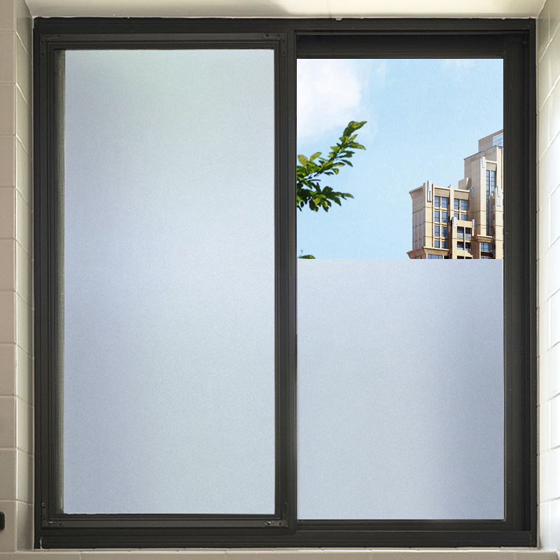 办公室防窥贴纸浴室厨房餐厅窗户透光不透明玻璃膜家用磨砂玻璃膜