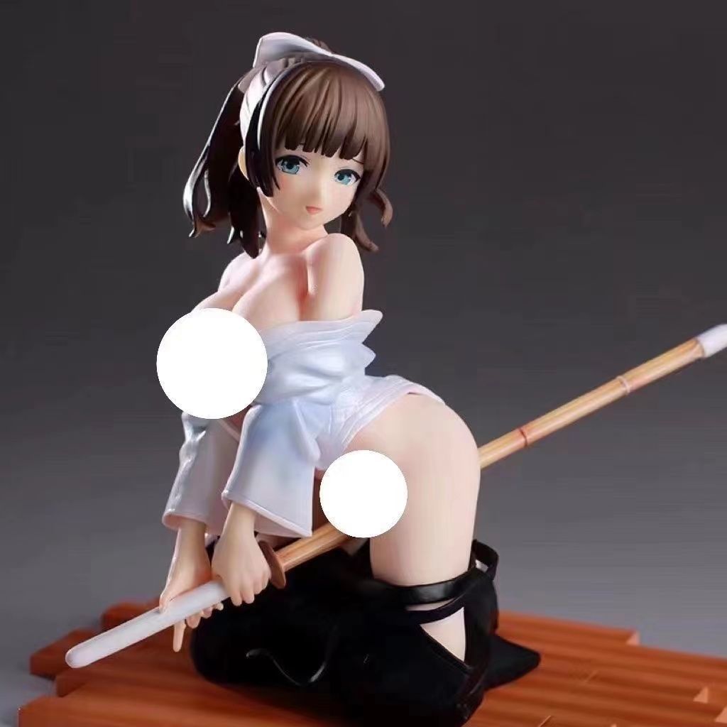 剑道少女西园寺抚子手办模型动漫二次元摆件礼物少女跪姿软体机箱
