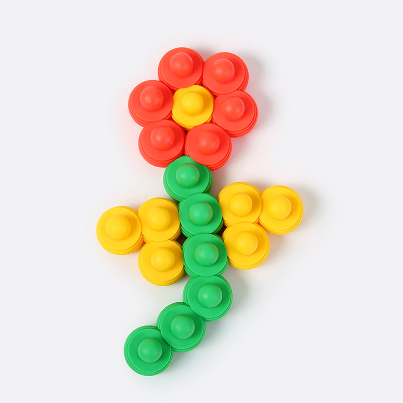 潜力拼装积木小颗粒 启蒙早教diy益智玩具0-3岁幼儿园玩具体积木