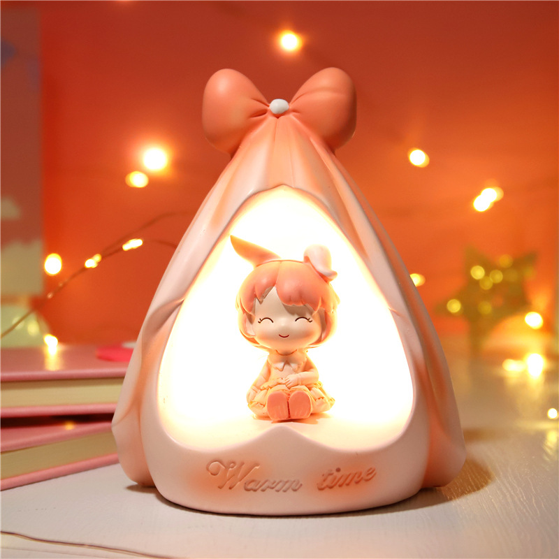 创意礼品少女心童话女孩星星灯生日灯儿童房小夜灯送女生儿童礼物