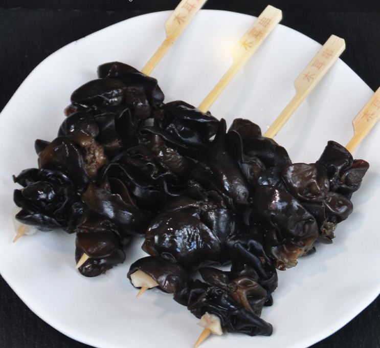 火锅食材黑木耳烧烤麻辣烫串串香豆捞关东煮木耳串300克10串