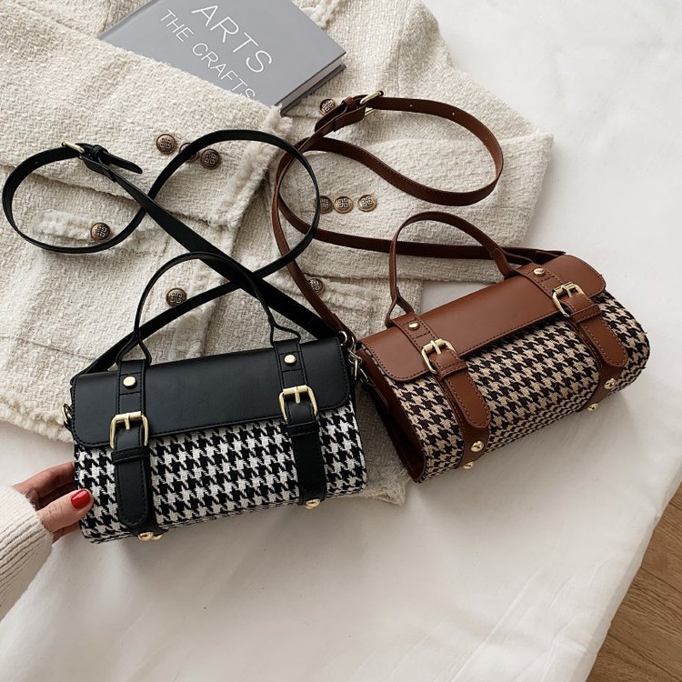 广州女包凯蒂克里真皮酒神包2021新款复古流行高级感单肩斜挎包-询价