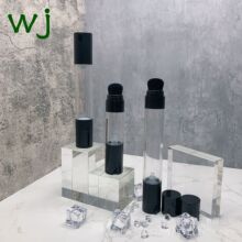 15ml 25ml 35ml 真空按压毛刷粉底液瓶子BB霜气垫CC棒遮瑕修容棒