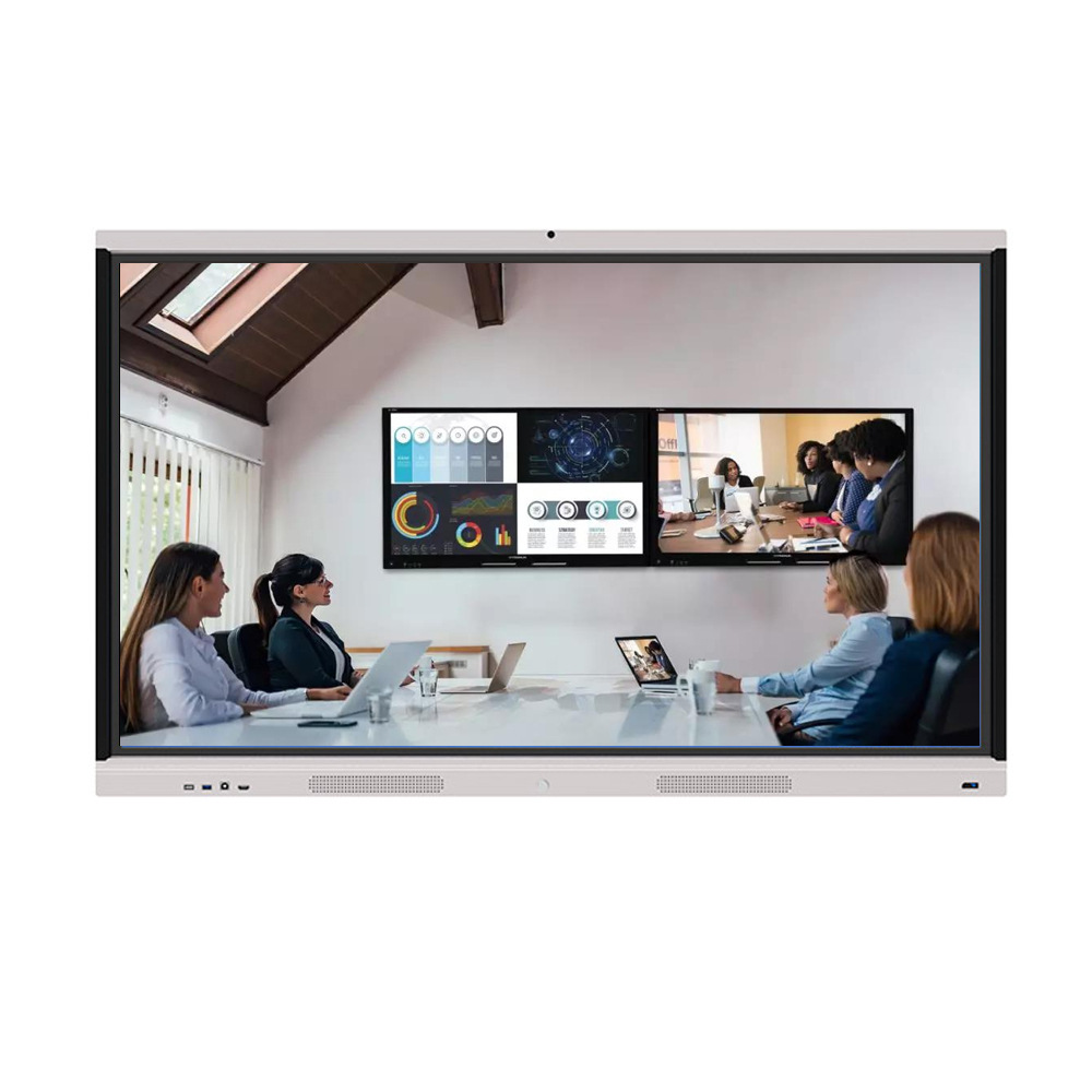 86寸触摸一体机教学会议一体机交互电子白板智能会议平板定制厂家