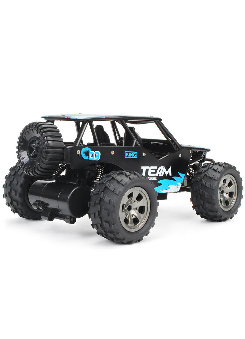 跨境rc遥控攀爬越野车1:18合金沙漠攀岩卡车外贸亚马逊遥控玩具车