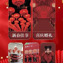 电子鞭炮鞕炮超响鞭爆免插电结婚春节家用电子炮爆竹室外乔迁炮仗