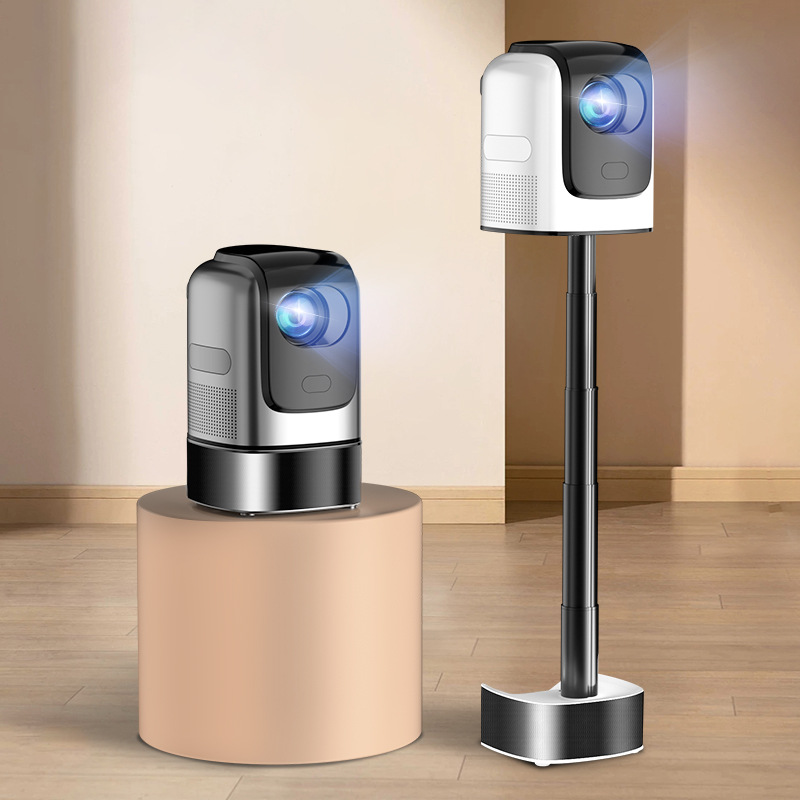 2024新款家用迷你便携投影仪超清4k智能系统无线投屏小型投影机