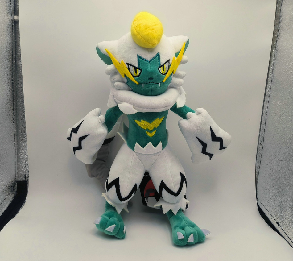 宠物小精灵神奇宝贝捷拉奥拉白色版毛绒公仔玩具布娃娃