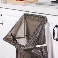 厨房橱柜式垃圾袋挂架壁挂式门背式塑料袋支架垃圾桶垃圾架挂钩