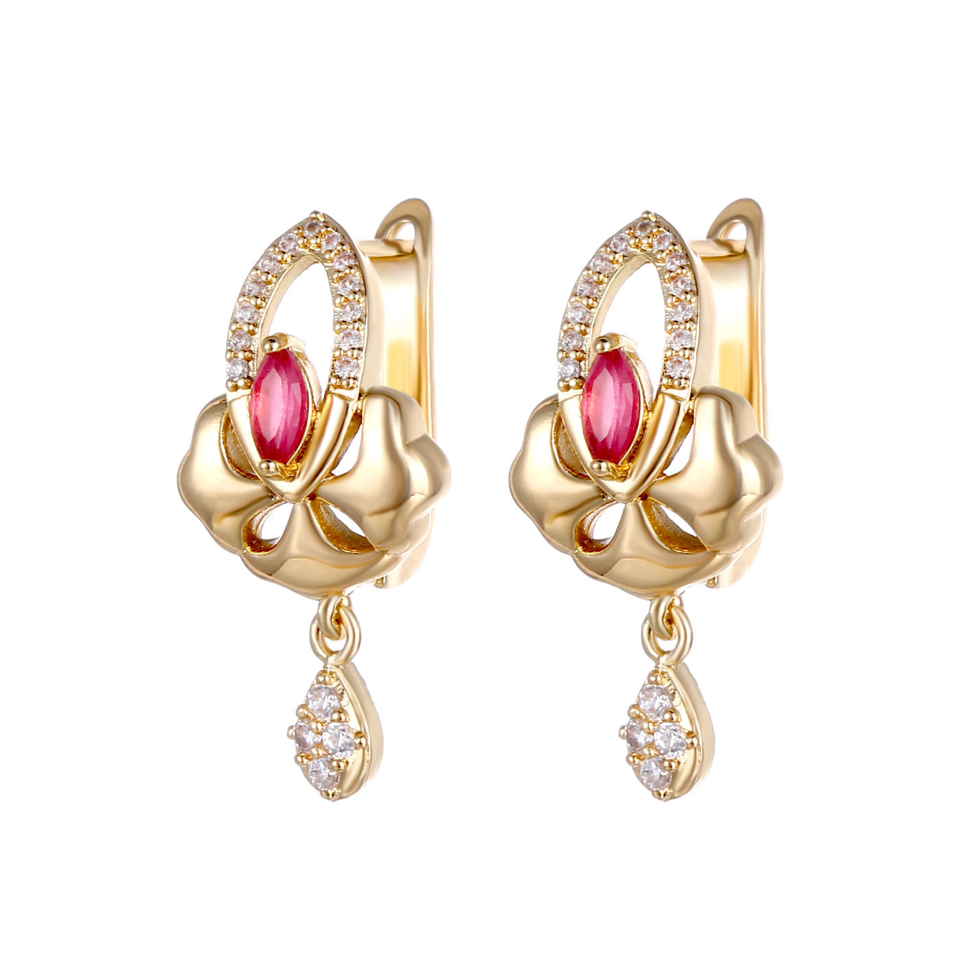 22成交0包印度项链耳环套装 新娘套装饰品两件套蒙娜丽莎系列锆石首饰