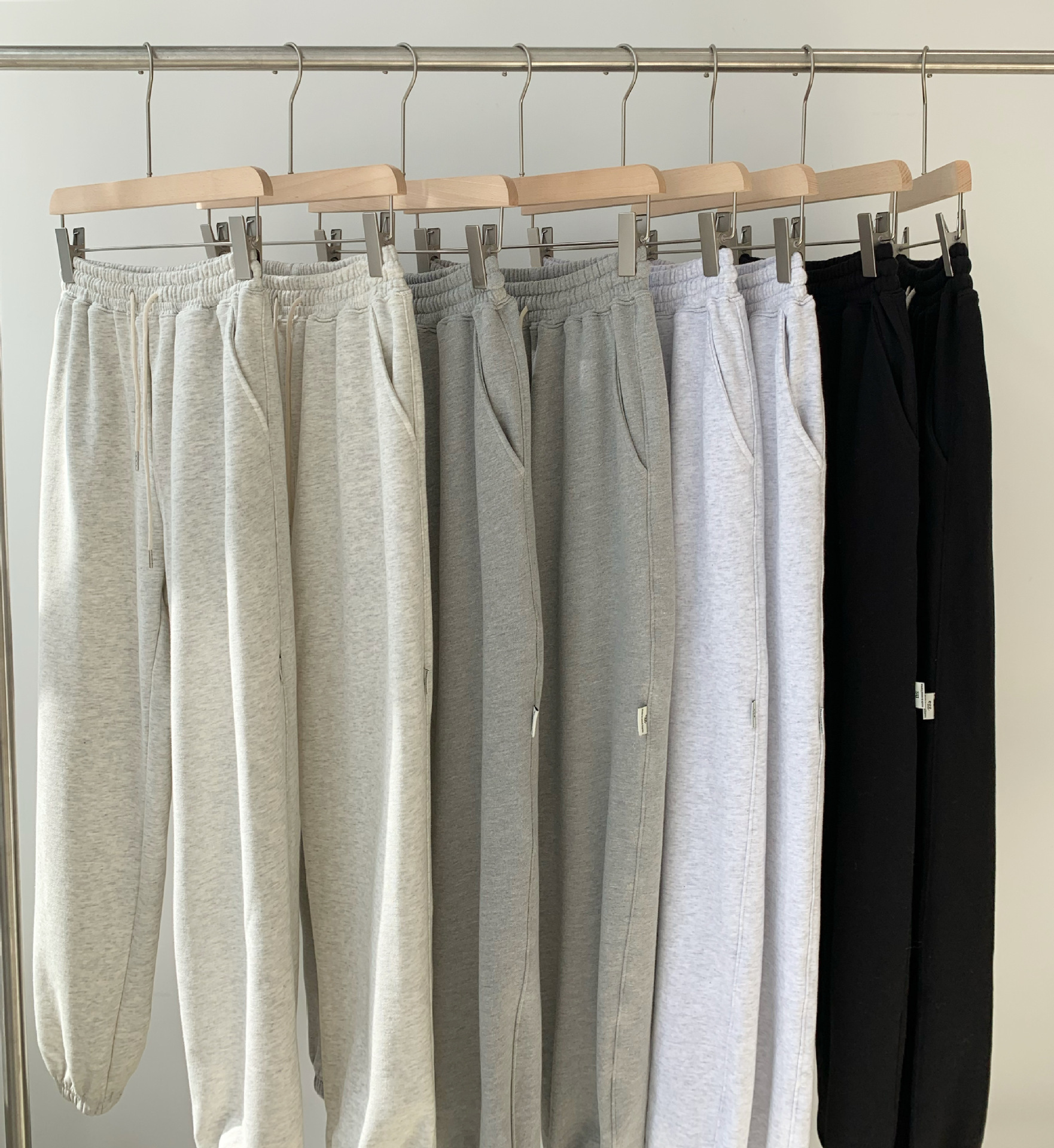 2021现货】韩东大门e*g秋冬新棉松紧腰抽绳宽松休闲