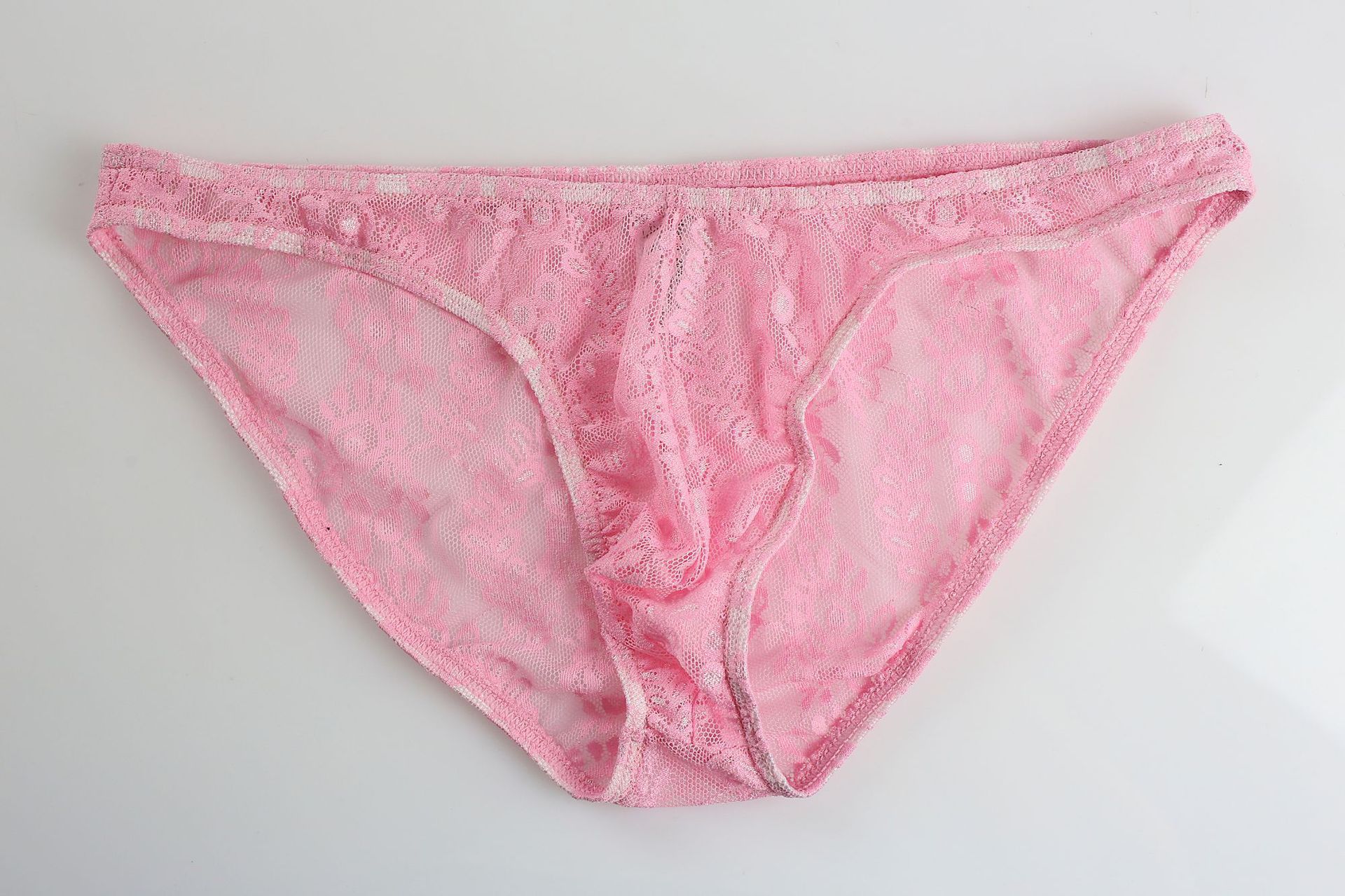 男士透明三角裤外贸男士蕾丝三角内裤-阿里巴巴