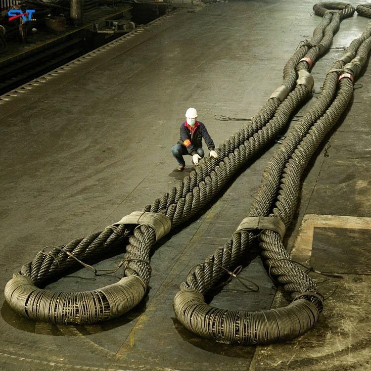 尼龙绳绳圈 钢丝绳无接头绳圈 钢丝绳索具