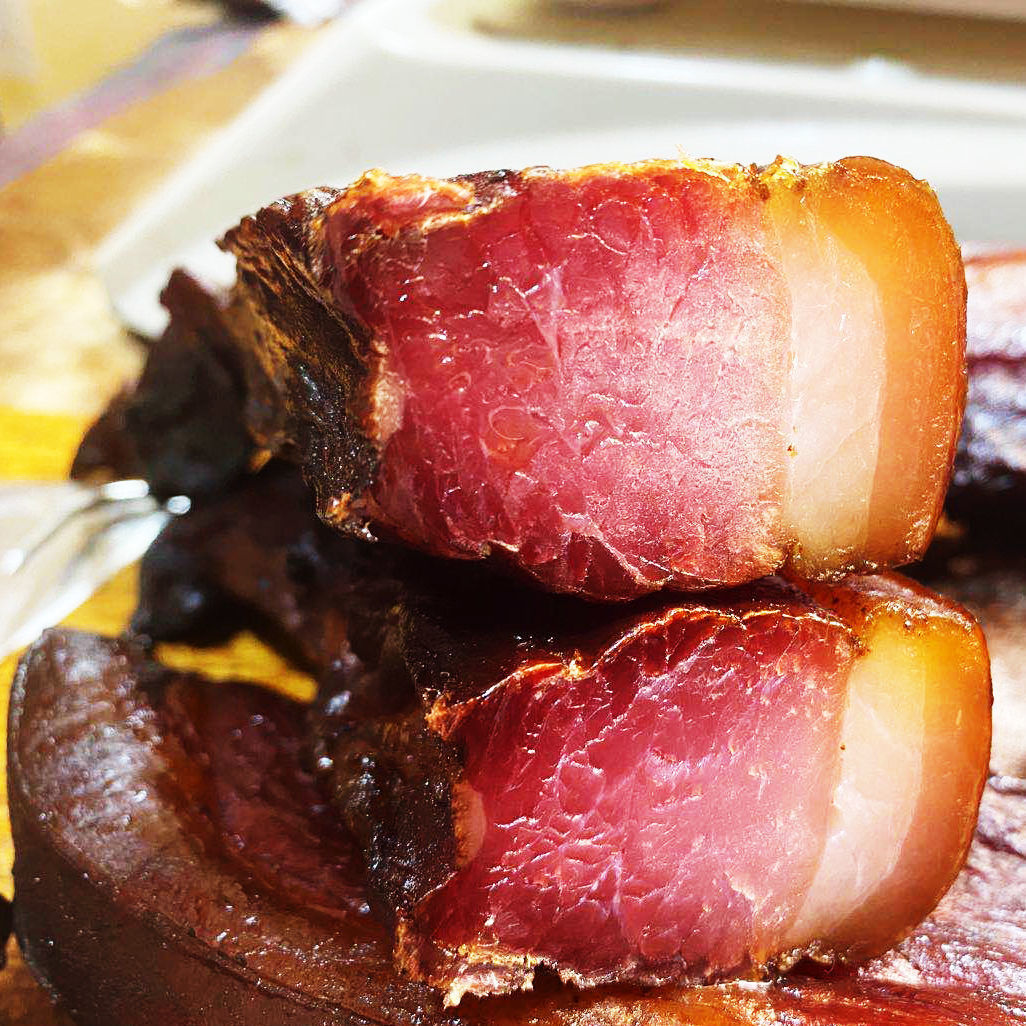 湖北腊肉批发柴火烟熏农家自制熏肉咸肉土猪肉后腿肉正宗恩施特产