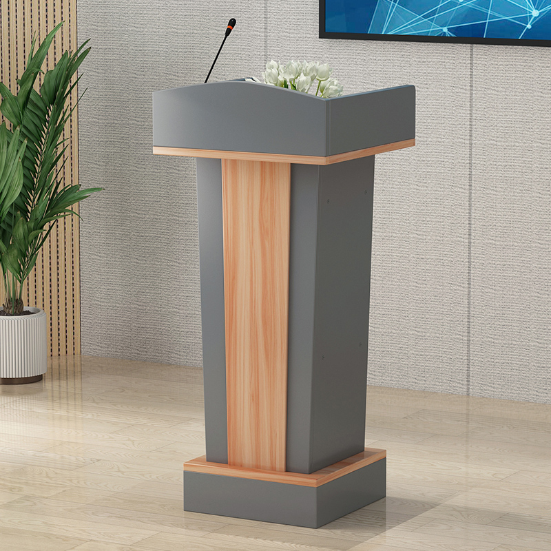 演讲台主持台司仪台讲桌简约现代迎宾台接待台发言台导购台咨客台