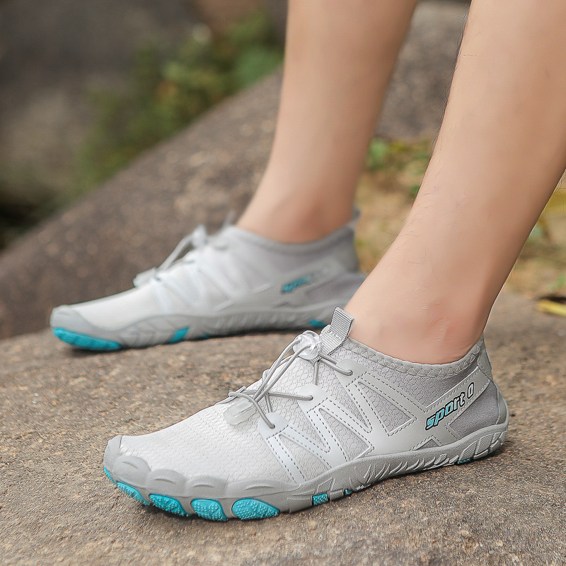 夏季跨境新款户外溯溪男鞋轻便涉水鞋情侣游泳鞋水陆两栖沙滩鞋女-阿