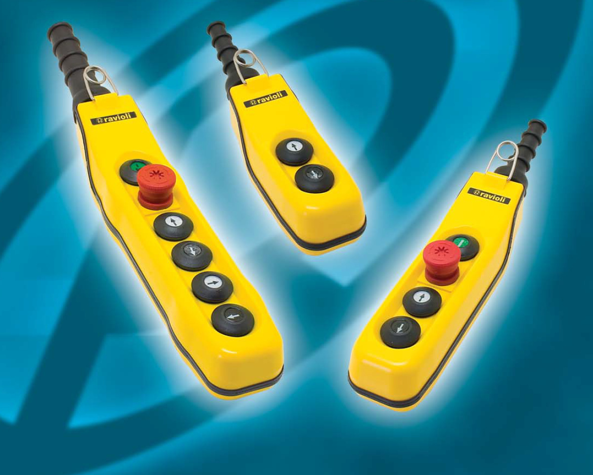 工业无线有线摇杆按键遥控器手电门限位接收器大吨位多档位遥控器