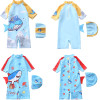 children Swimsuit Boy Piece swimsuit the republic of korea dinosaur Cap Swimwear Long sleeve Beach Wear Sunscreen hot spring Swimming suit children Swimsuit Boy Piece swimsuit the republic of korea dinosaur Cap Swimwear Long sleeve Beach Wear Sunscreen hot spring Swimming suit