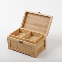 木盒收纳盒礼品展示盒翻盖木盒定LOGO家用梅兰竹菊竹制茶饼茶叶盒