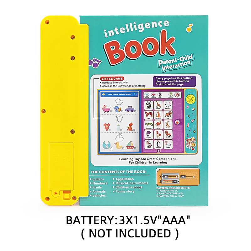 Cross-Border New English Point Reading Children's Early Education Educational Toys English E-book English E-book