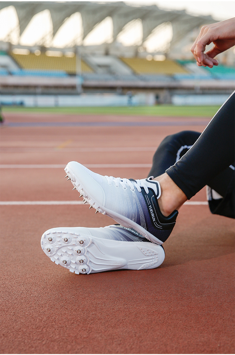 悦力跑钉鞋田径短跑男女学生中考跑步运动训练比赛中长跑钉子鞋