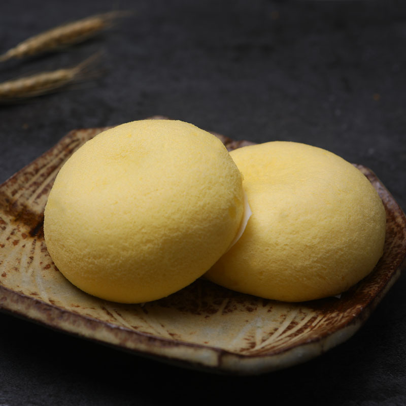 广式榴莲包松皮榴莲流沙包212克4个速冻半成品酒店传统剥皮包商用